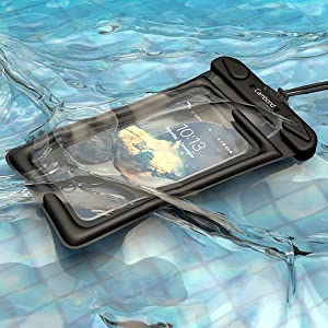 Waterproof ZIPPER PAC Phone Tote - Outdoor Phone Pouch Dry Bag – Fits Most IPhone And Samsung Galaxy Models, Neon Green