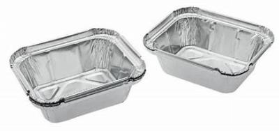 9 espessura da lancheira 0.250mm do recipiente de alimento da folha de alumínio da sobremesa da polegada