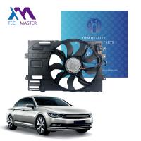 Long Wire Electric Cooling Fans 600W For Cooling Volkswagen Multivan T5 T6 Radiator