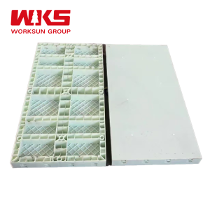 Interlocking Reusable Formwork System Eco Friendly Plastic Shuttering Sheets