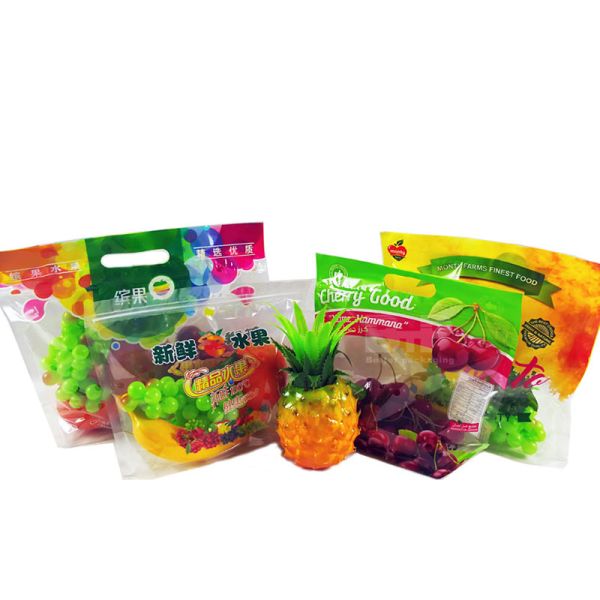 Custom Printing Moisture Proof Gravure Printing Plastic Grape Bag and Grape Pouch Bag for Agriculture