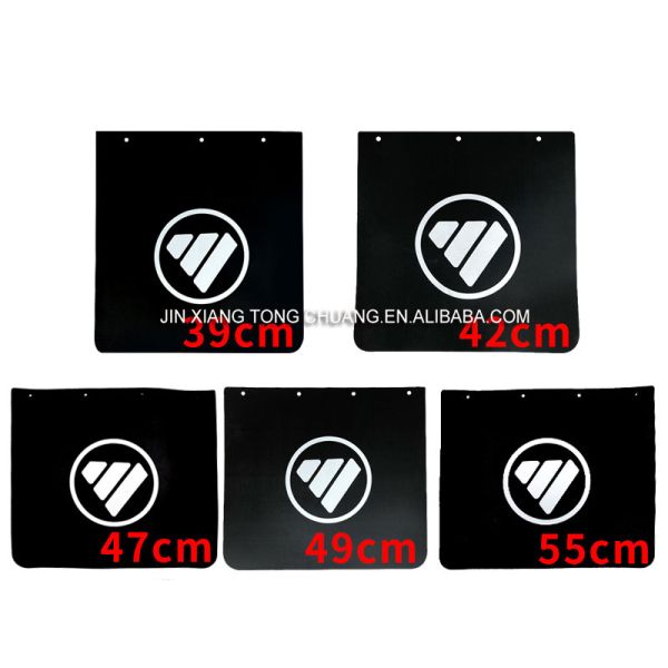 Black Hard Rubber Wheel Mudguard for Foton Aumark Truck 1B20085000012 Competitive