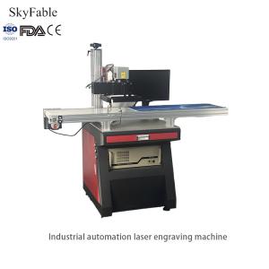 Industrial Vision Laser Engraving Machine High Precision Automated Laser