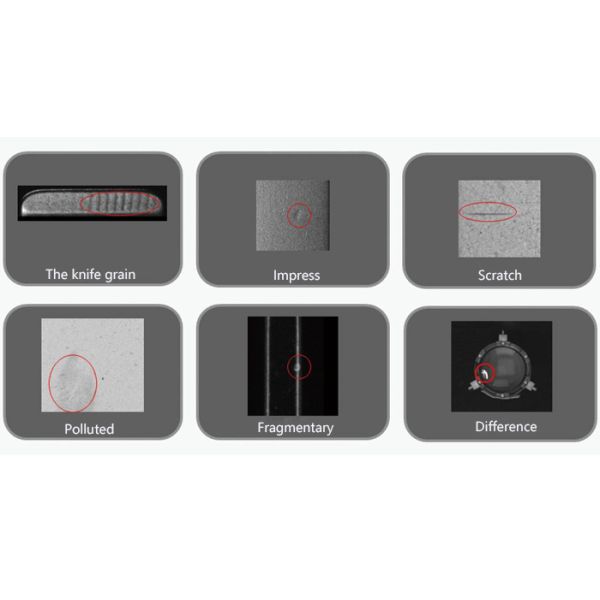 Beverage Wine Lid Packaging Inspection Equipment Aluminum Cover