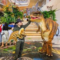 Real Life Looking Dinosaur Costume Waterproof Hidden Legs Dinosaur Clothes