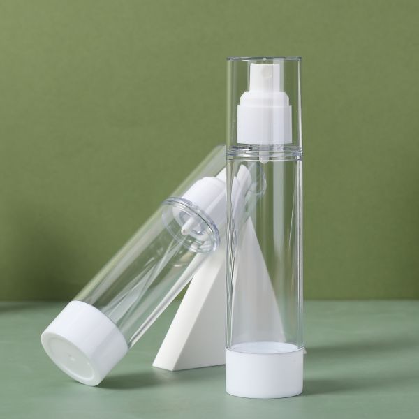 Leak Proof Airless Pump Bottles Designed For Skin Care To Ensure Product Purity