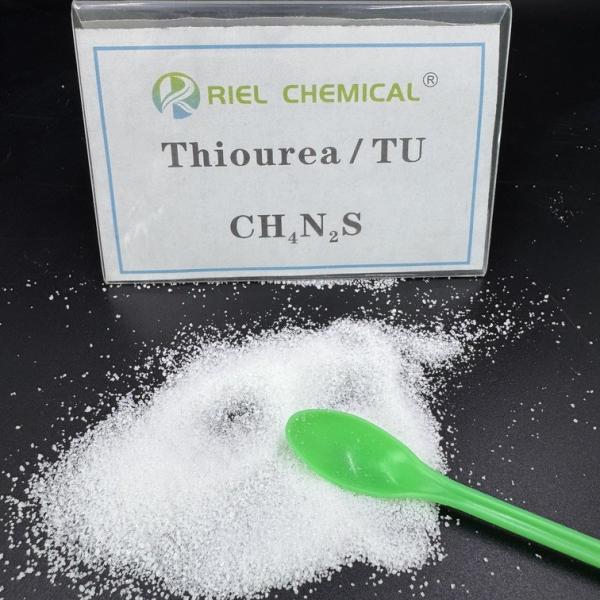 Metal Surface Treatment Thiourea 99% White Glossy Crystal Water Free
