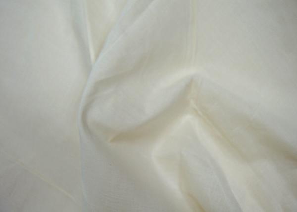 Comfortable Organic Baby Fabric / Cotton Plain Fabric No Harmful Chemicals