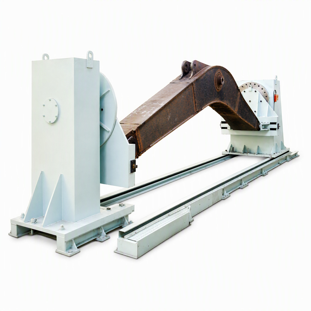 Head and Tail Welding Positioner | Robot Welding Positioner for Excavator Arm & Bucket Automatic Welding