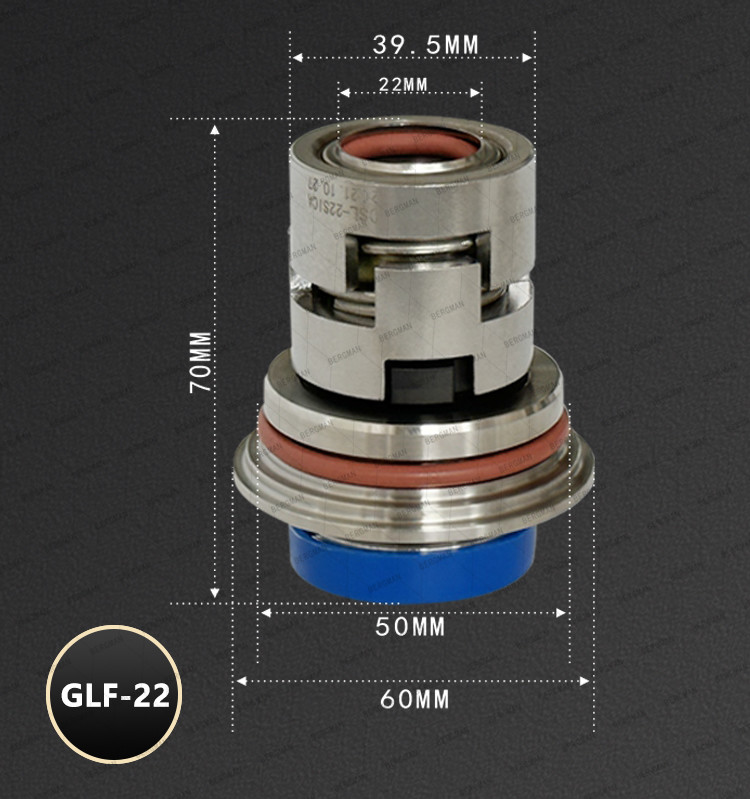 BERGMAN Заменить Grundfos GLF-16mm CR CRN CRI Насос Механическая уплотнение HQQV HQQE 96511845 96511844 96511848