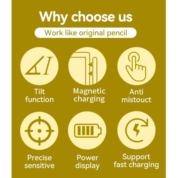 Серебряный активный дизайн карандаша 15g грифеля облегченный тонкий для сочинительства точности