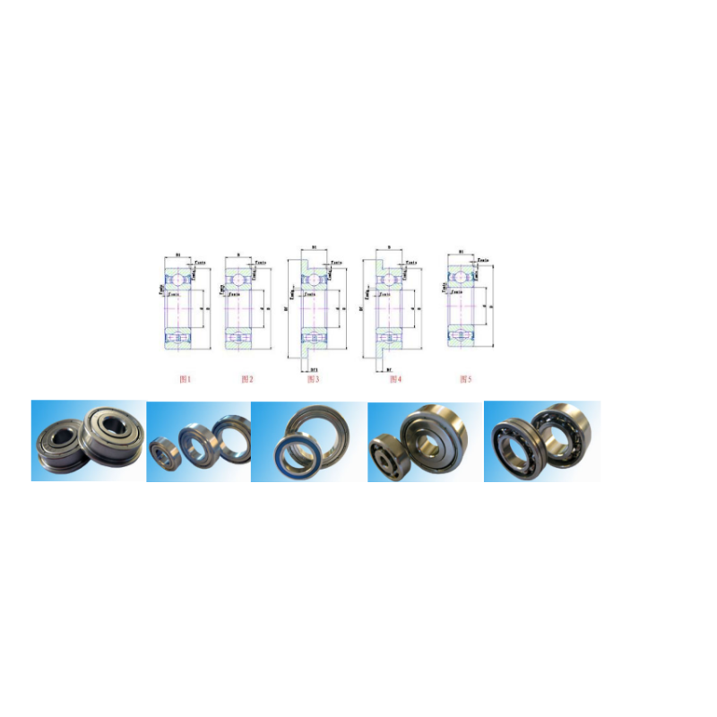 Stainless Steel DDRI1634ZZ Thin Wall Ball Bearing NMB3/4x1x5/32 Deep Groove Ball Bearing