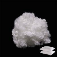 Régénérée en polyester à base de fibres crimp personnalisé 32 mm pour le remplissage d'oreillers