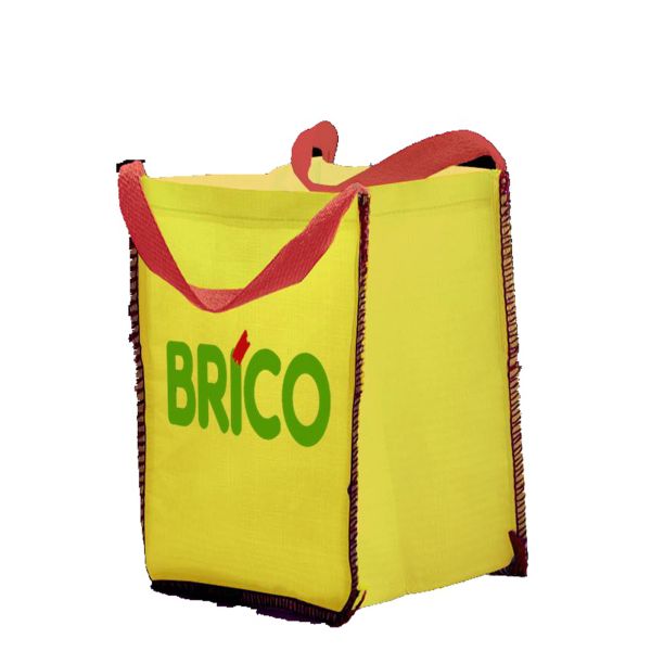 Durable Solid Polypropylene Jumbo Bags For Sand Or Cement Packaging