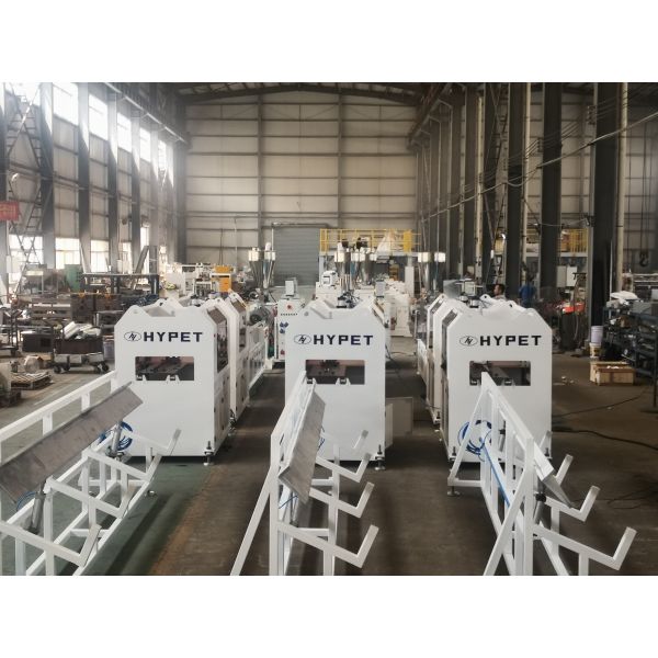 Máquina de fabricação de tubos de fio de PVC / cabo de tubulação duplo com linha de peça de punção