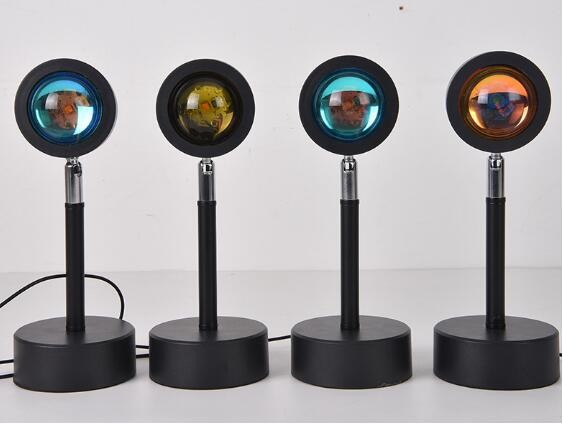 Robot Sunset Projection Lamp Led 7*7*14 for living room
