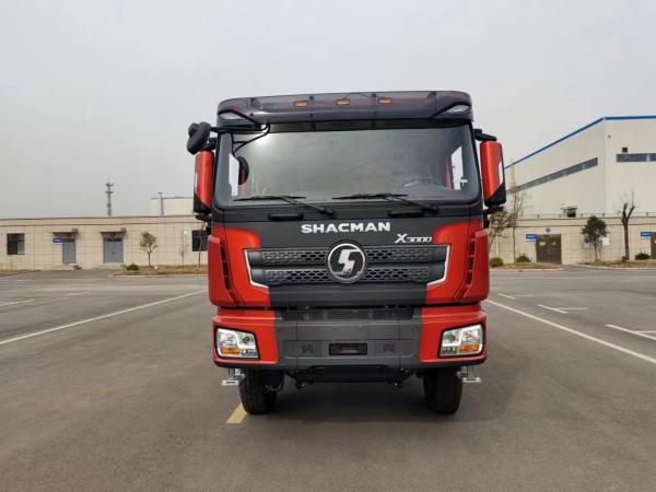 SHACMAN 6x4 camião de descarga X3000 460hp EuroIII vermelho