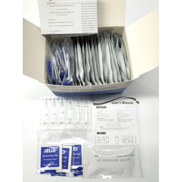 Hot Sale Diagnostic Kit for Antibody IgM/IgG of Novel Coronavirus COVID-19 Passed CE ANVISA certification