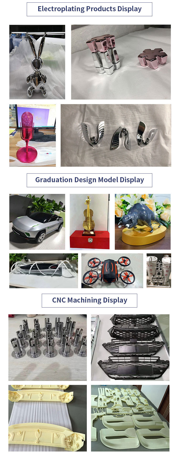 Чертеж обслуживания STL STP обслуживания печатания смолы 3D прототипа гальванизируя
