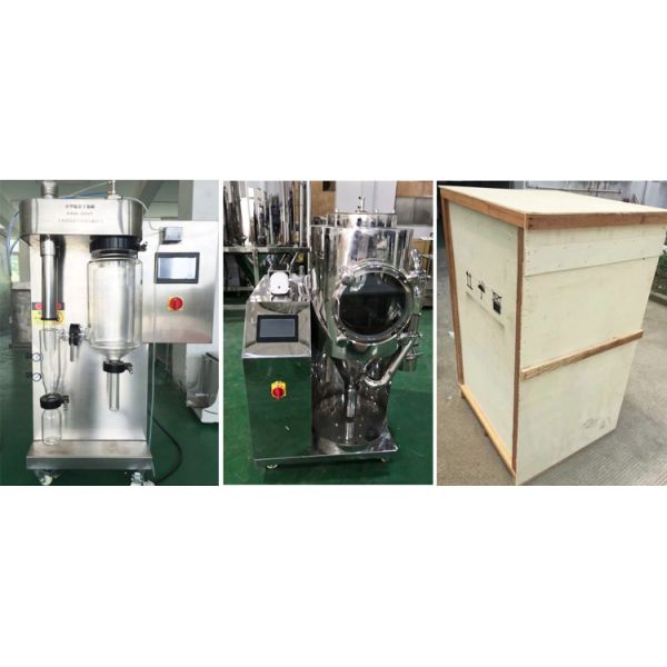 220V 3.5KW Vacuum Mini Spray Dryer Lab Scale 2000ml/ H Lab Testing Instruments