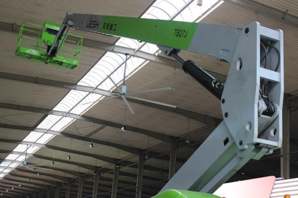 27m Height Electric Boom Lift Machine  With 360kg Platform Capacity
