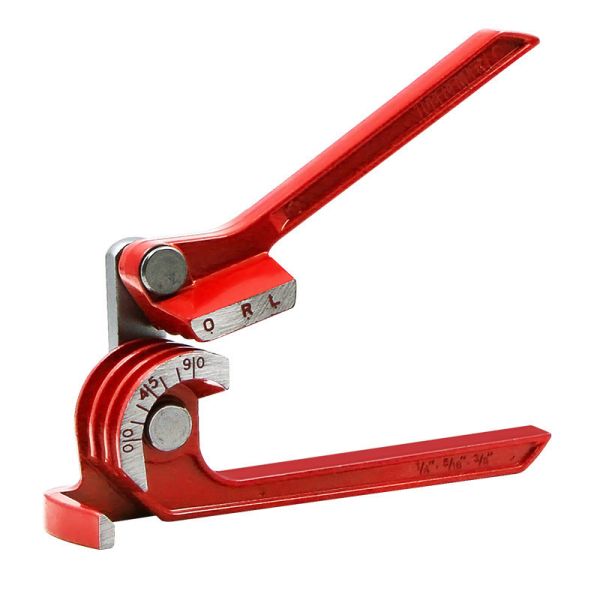 3 in 1 Manual Tube Bender for 6mm 8mm 10mm Copper Tubing, Metric & Imperial Three Groove Pipe Bending Tool