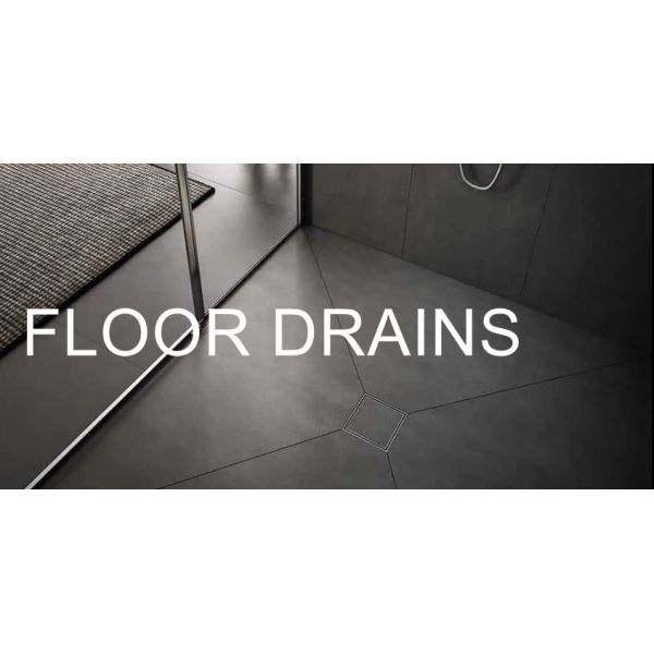 Electroplated Linear Square Floor Drain with Anti-Odor and Waterproof Technology