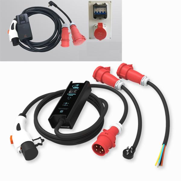 IP65 Waterproof Outdoor Electrical Socket Plastic Electric Box AC 380V - 400V