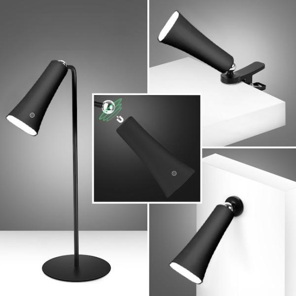 4000k Multifunction LED Touch Magnetic Desk Lamp Reading Clip Light For Outdoor and Indoor