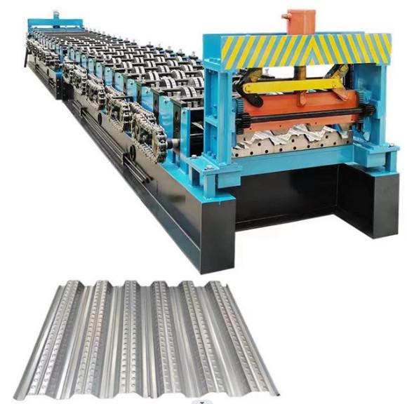 Petit pain en acier de platelage de plancher de GI formant la machine pour le matériau de construction