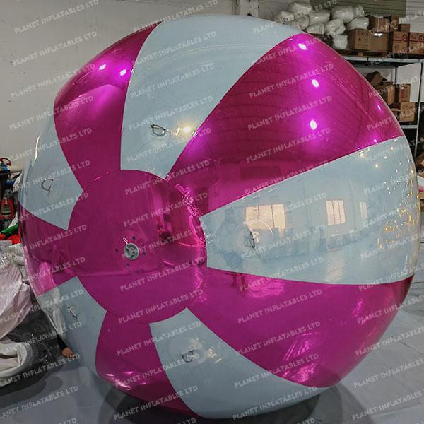 Ballon miroir à double couche en PVC coloré sur mesure pour la fête