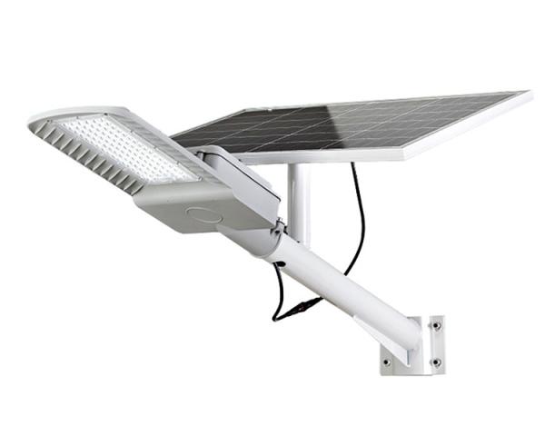 Réverbère solaire|Perles de lampe de double-jambe de haut-éclat de LED Bridgelux|Batterie au lithium de haute puissance superbe|Remplissage futé