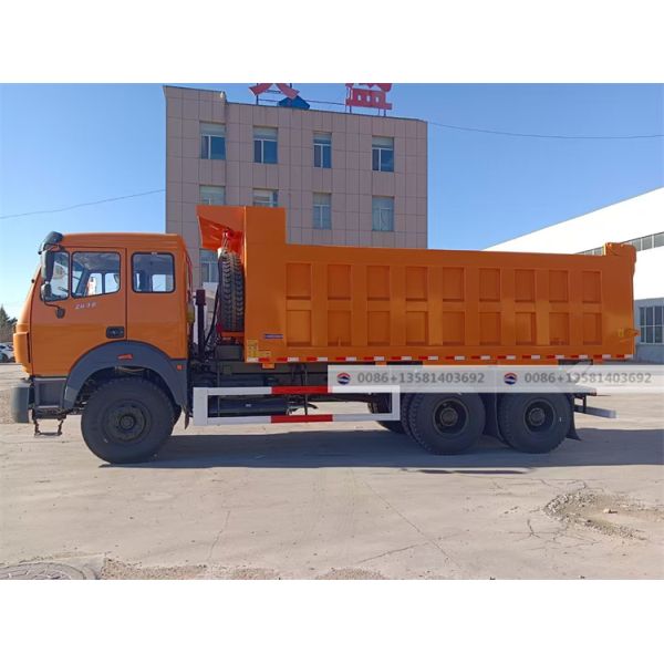 Weichai Power Engine Beiben 6x4 Tipper Truck 10 Tires 23 Ton Dump Truck