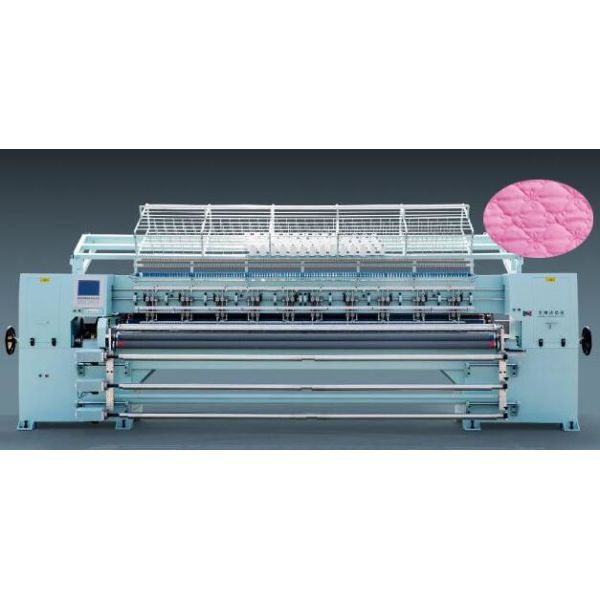 Low Noise Chain Stitch Quilting Machine , Computerized Industrial Sewing Machine