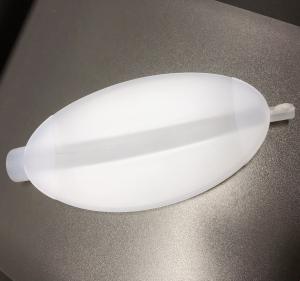 Pulmão de teste reutilizável de cor transparente de silicone 1L 2L 3L