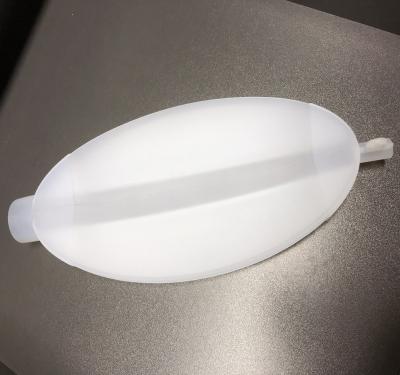 Pulmão de teste reutilizável de cor transparente de silicone 1L 2L 3L
