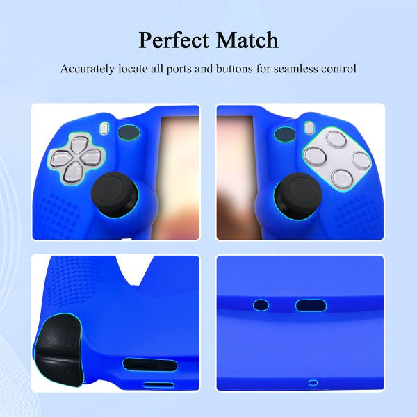 Soft Silicone Anti-Slip 3D Points Silicone Protective Case for PS Portal  Remote Player