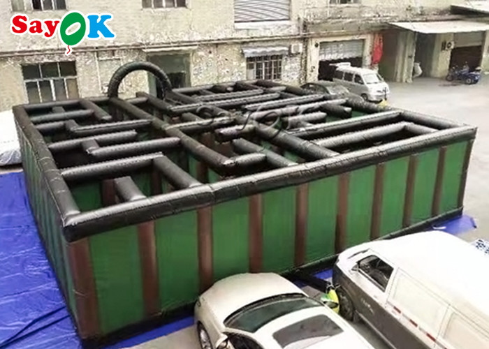 Раздувная полоса препятствий игр спорт детей 10x10x2.5m игр масленицы раздувная