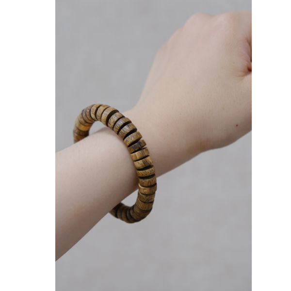 Hainan Green Qinan Agarwood Pill Bead Hand String