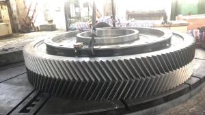 OEM Forging Steel Double Helical Gear For Vertical Cement Mill