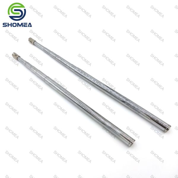 SHOMEA Customized Chrome Plated Brass Radar Telescopic Antenna With Metal Cap