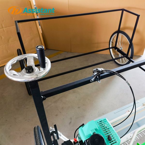 142*52*45cm DL-4CP-1210W Single Wheeled Harvester for Farming Vegetables and Shrubs