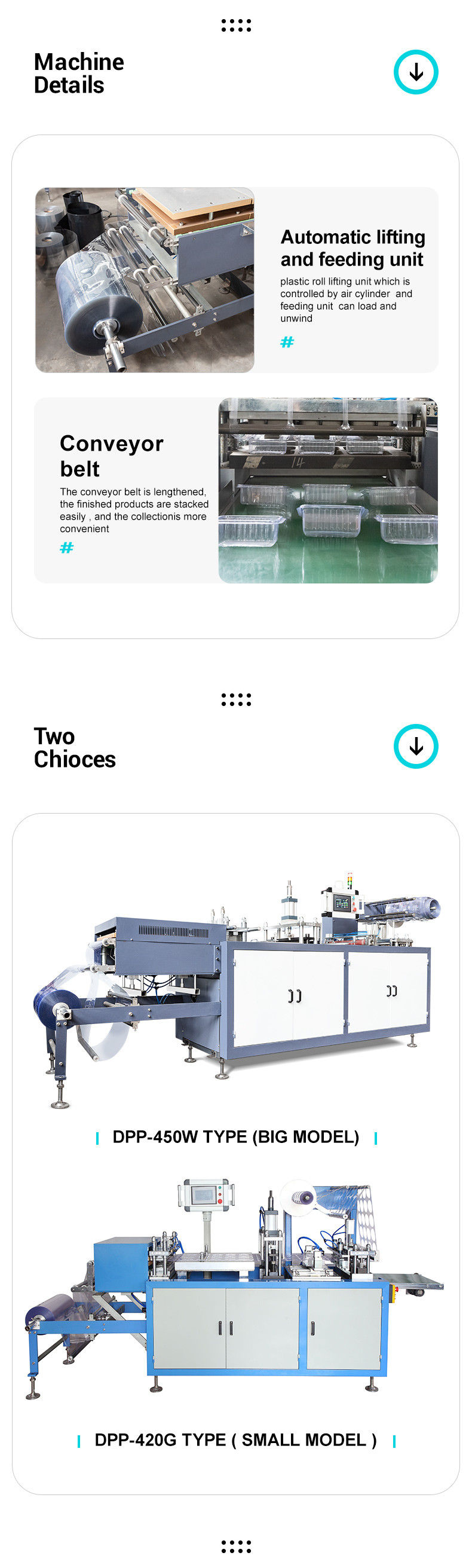 Крышка Thermoforming бумажного стаканчика кофе пластиковая подвергает механической обработке с мотором сервопривода и PLC