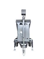 Énergie solaire Sécurité Smart Camera Cctv Trailer Galvanisation à froid Pour la surveillance de l'entrepôt