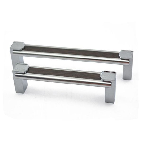 Kitchen Aluminum Cabinet Handles T bar Chrome Zinc Pulls Assembly Zamark Simple Drawer Handles