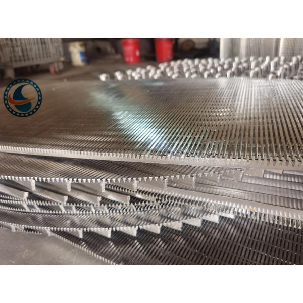 Ss 321 Johnson Wedge Wire Screen Flat For Petrochemical Engineering