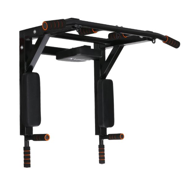 Universal Gymnastic Parallel Bars for Indoor Black Doorway Multi Function Chin Up Bar