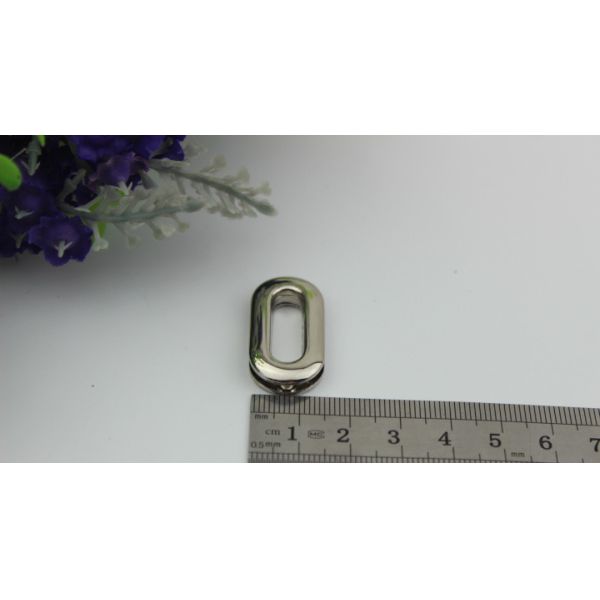 Lady handbag zinc alloy gunmetal color high quality metal twist locks
