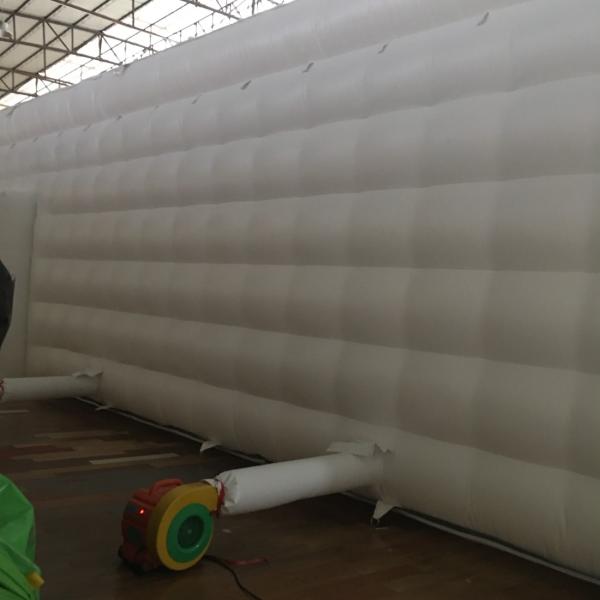 Outdoor White Pvc Inflatable Night-Club Inflatable Night Club Wedding Events Party Cube Tent For Sale