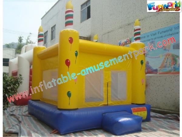 Small Dolphin Commercial Bouncy Castles , Inflatable Jumping House